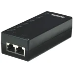 Intellinet Power over Ethernet (PoE) Injector, 1 Port, 48 V DC, IEEE 802.3af Compliant