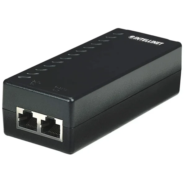 Intellinet Power over Ethernet (PoE) Injector, 1 Port, 48 V DC, IEEE 802.3af Compliant