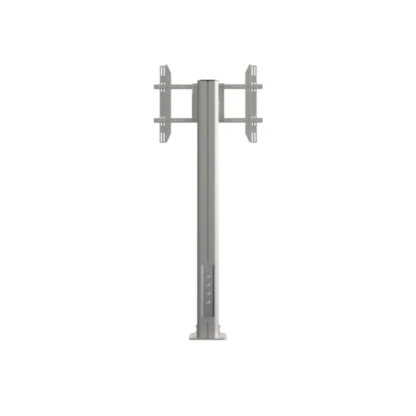 Multibrackets M Public Display Stand Pillar 210 Silver, incl, 220V Power Rail