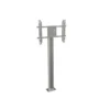 Multibrackets M Public Display Stand Pillar 210 Silver, incl, 220V Power Rail