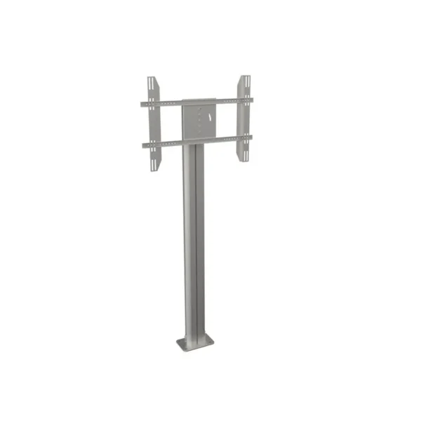 Multibrackets M Public Display Stand Pillar 210 Silver, incl, 220V Power Rail