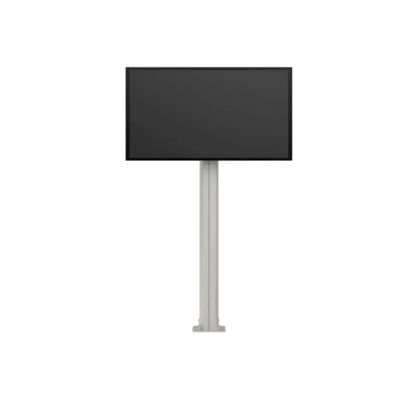 Multibrackets M Public Display Stand Pillar 210 Silver, incl, 220V Power Rail