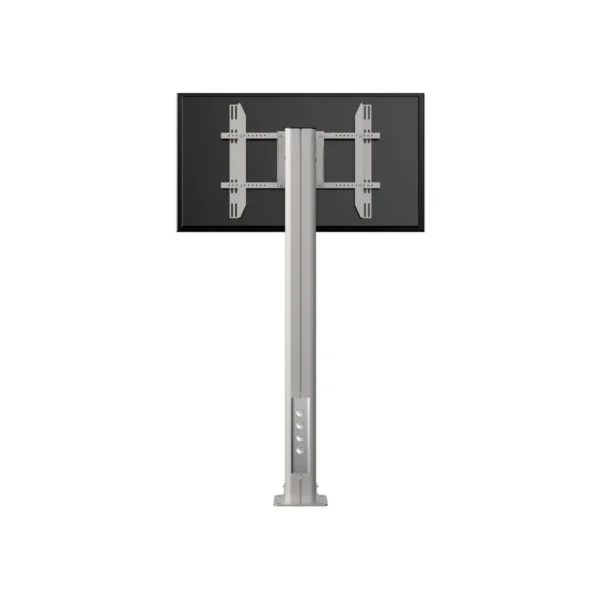 Multibrackets M Public Display Stand Pillar 210 Silver, incl, 220V Power Rail