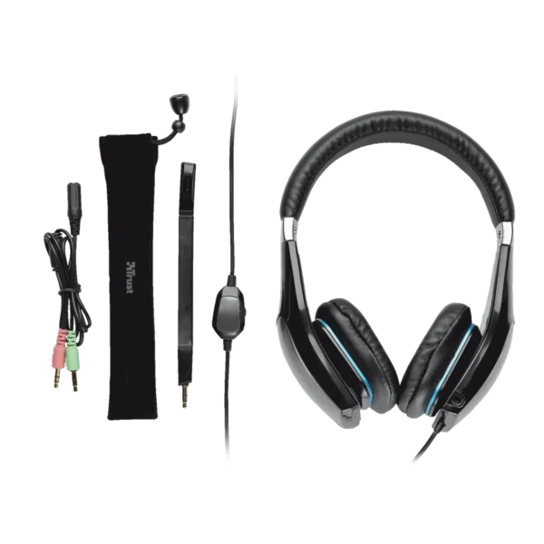 Trust Eleno Headset Wired Head-band Calls/Music Black