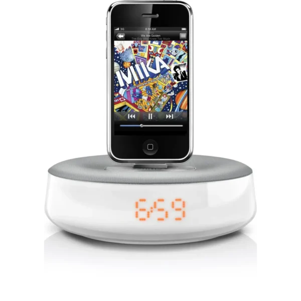 Philips DS1100/37 docking speaker 2.0 channels 4 W White
