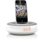 Philips DS1100/37 docking speaker 2.0 channels 4 W White