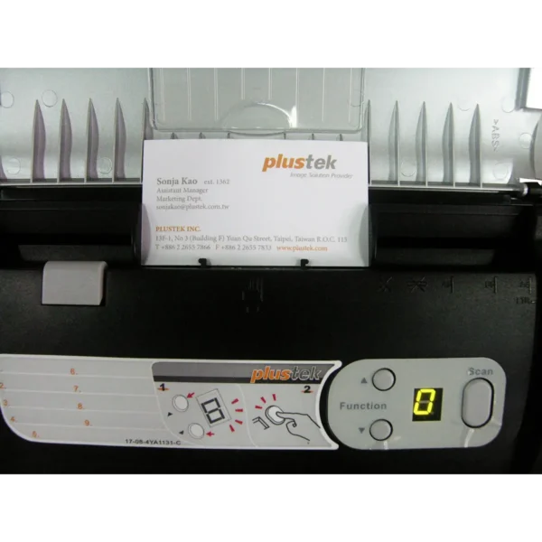 Plustek SmartOffice PS286 Plus ADF scanner 600 x 600 DPI A4 Black, Silver