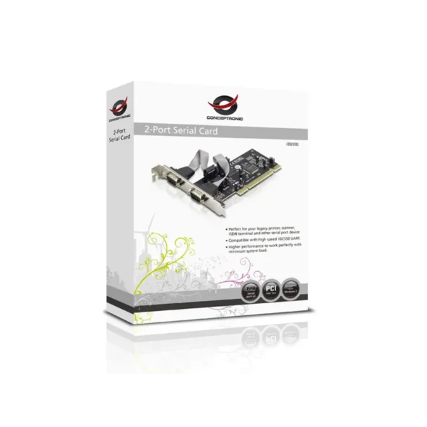 Conceptronic PCI Card 2-Port Serial