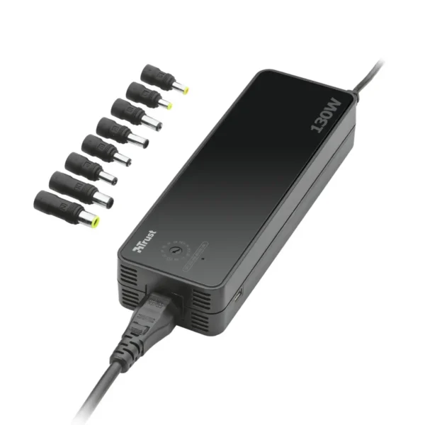 Trust 130W Multi Functional Notebook Power Adapter power adapter/inverter Black