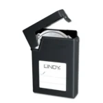 Lindy 40687 storage drive case Black