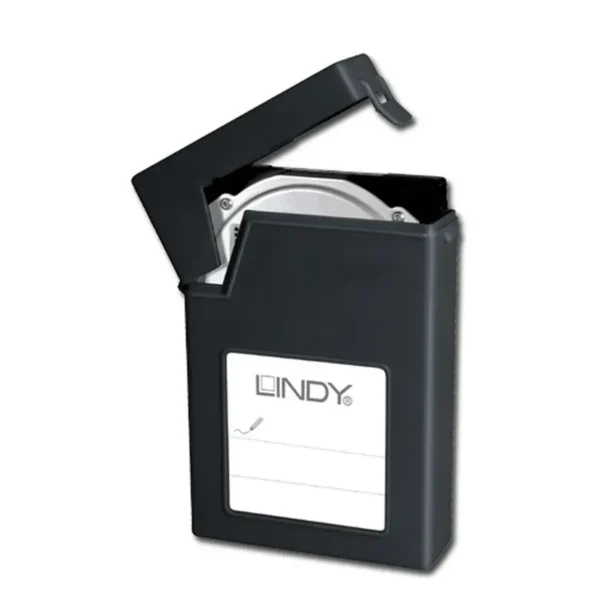 Lindy 40687 storage drive case Black