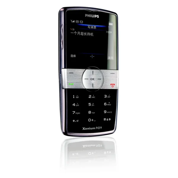 Philips Xenium CT9A9WSLV 9@9w Mobile Phone