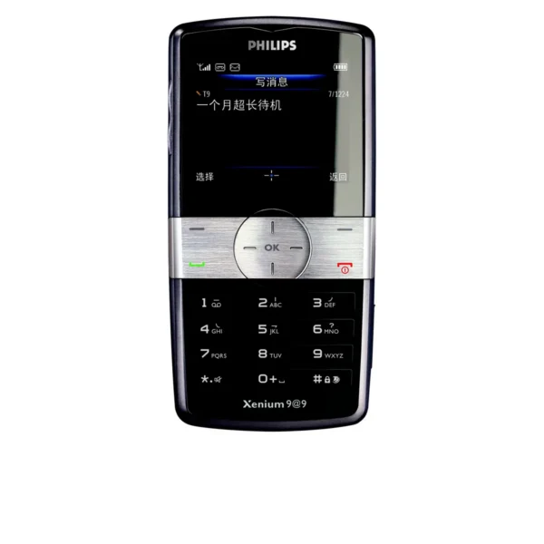 Philips Xenium CT9A9WSLV 9@9w Mobile Phone