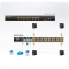 ATEN KN9116 KVM switch Black