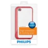 Philips DLA4214/17 MP3/MP4 player case Shell case Red, White Polycarbonate, Rubber