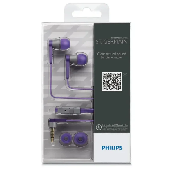 Philips SHE5105PP/28 headphones/headset In-ear Purple