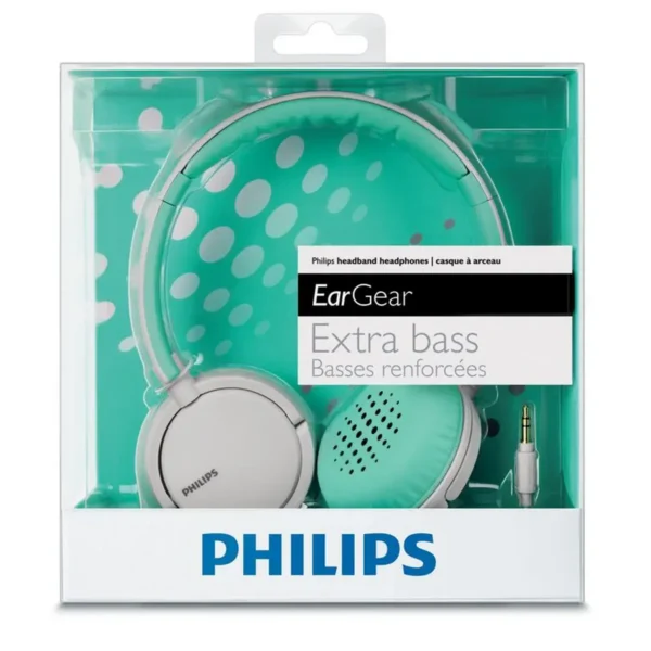 Philips SHL5002/28 headphones/headset Wired Head-band Blue, Grey