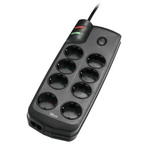 Trust Energy Saving 8 Port Surge Guard Black 8 AC outlet(s)