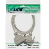InLine printer cable Bi-Directional 25 Pin D-Sub to 36 Pin Centronics 2m