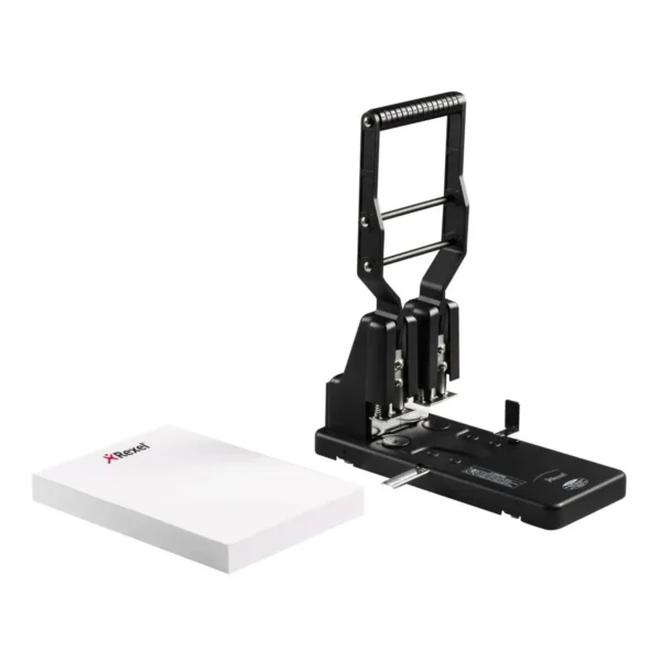 Rexel HD2300 Ultra Heavy Duty 2 Hole Punch Black