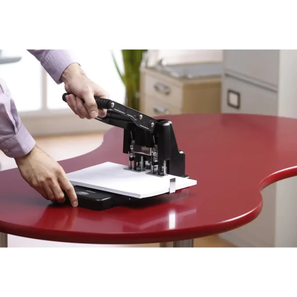 Rexel HD2300 Ultra Heavy Duty 2 Hole Punch Black