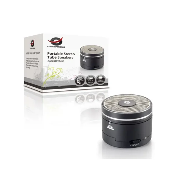 Conceptronic Portable Stereo Tube Speakers