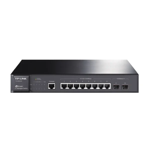 TP-Link JetStream 8-Port Gigabit L2 Managed Network Switch with 2 SFP Slots