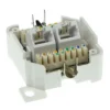 ACT Surface mounted box unshielded 2 ports German Style