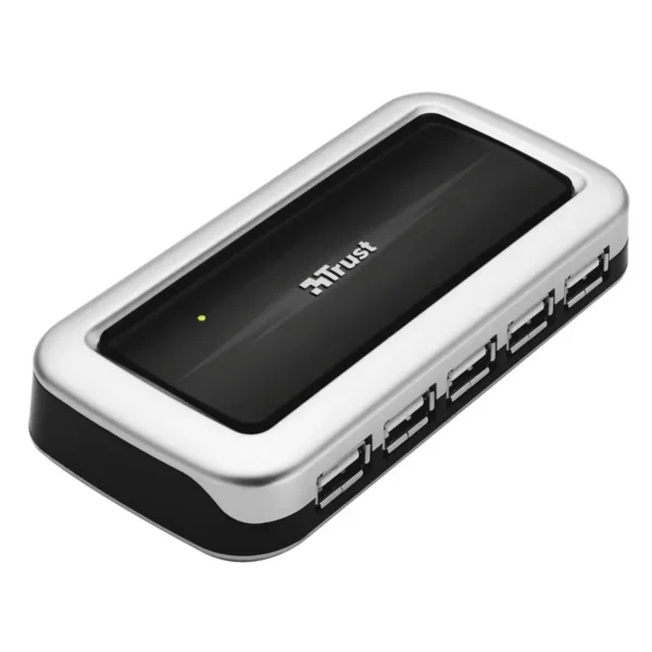 Trust 10 Port USB 2.0 Desktop Hub Black, White