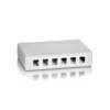 Equip 12-Port Keystone Jack Surface Mount Box