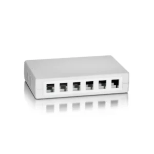 Equip 12-Port Keystone Jack Surface Mount Box