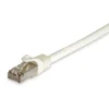 Equip Cat.6A Pro S/FTP Patch Cable, 0.5m, White