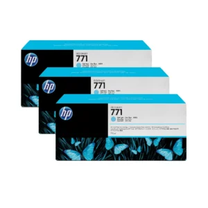 HP 771 3-pack 775-ml Light Cyan Designjet Ink Cartridges CR255A print head Inkjet printing