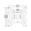 InLine Wall Bracket for TFT 58-107cm 23 – 42″ max. 30kg