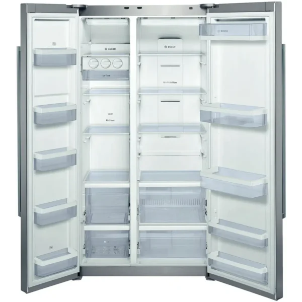 Bosch KAN62V40 side-by-side refrigerator Freestanding 604 L Stainless steel