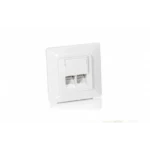 Equip Cat.5e German Modular Faceplate