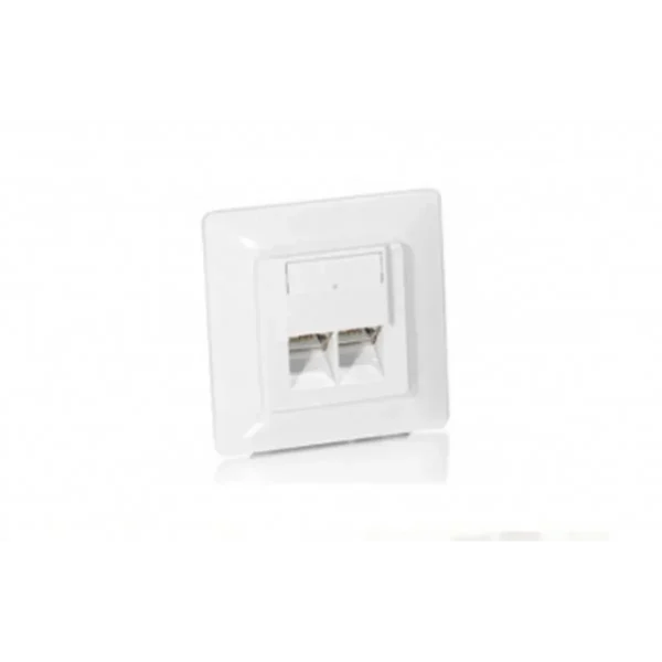 Equip Cat.5e German Modular Faceplate