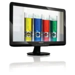 Philips 224EL2SB/27 computer monitor 54.6 cm (21.5″) 1920 x 1080 pixels Full HD LCD Black