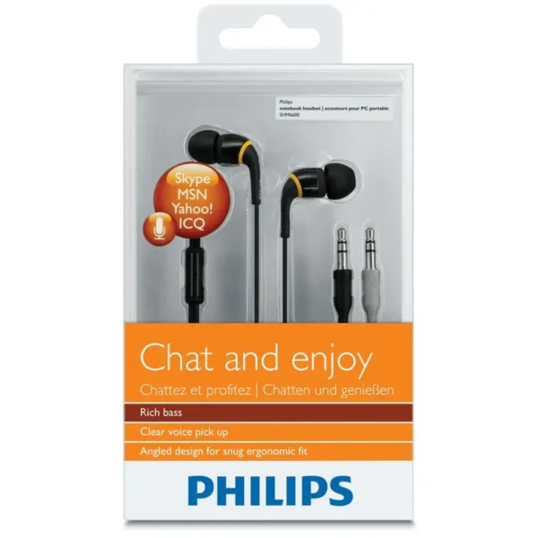 Philips SHM6600/27 headphones/headset Wired In-ear Gaming Black