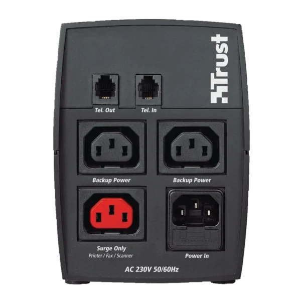 Trust 750VA UPS PW-4075T uninterruptible power supply (UPS) 0.75 kVA