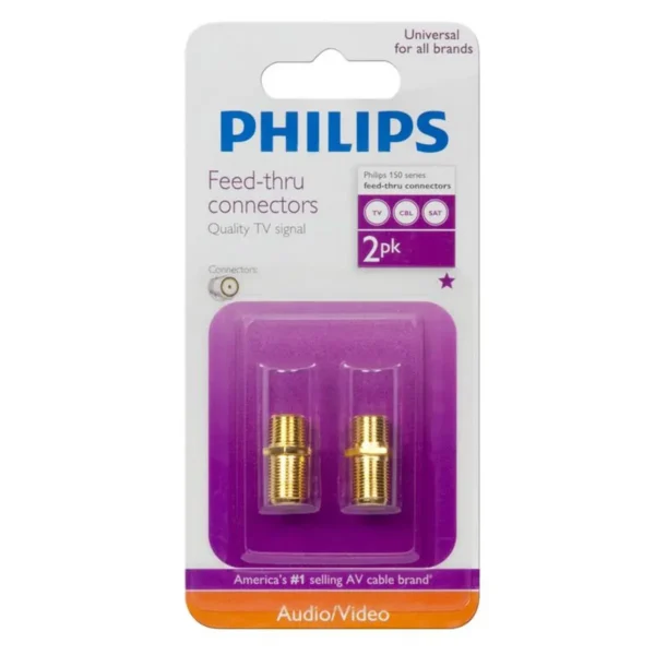 Philips SWV2025H/17 coaxial connector F-type 2 pc(s)