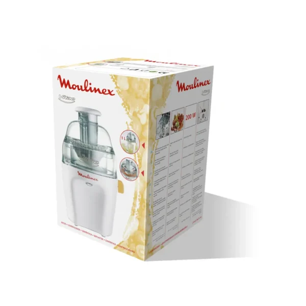 Moulinex JU2000 Centrifugal juicer 200 W White