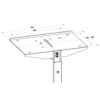 Multibrackets M Public Display Stand Camera Holder Silver