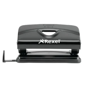 Rexel V230 2 Hole Metal Punch Black