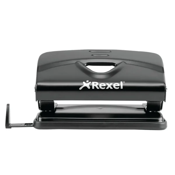 Rexel V230 2 Hole Metal Punch Black