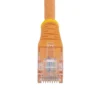 StarTech.com Cat5e Patch Cable with Molded RJ45 Connectors – 15 ft. – Orange