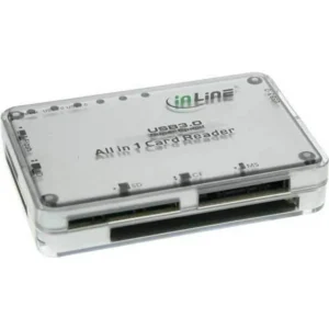 InLine 76631I card reader USB 3.2 Gen 1 (3.1 Gen 1) Silver