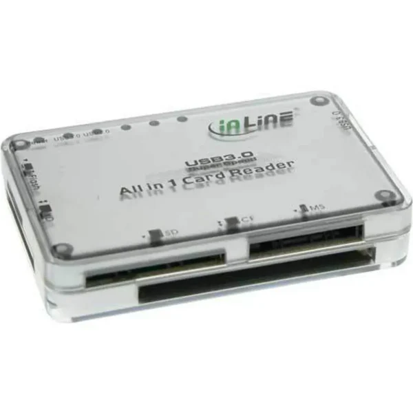InLine 76631I card reader USB 3.2 Gen 1 (3.1 Gen 1) Silver