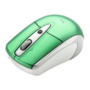Trust Retractable Laser Mini for Mac – Green mouse USB Type-A 1600 DPI