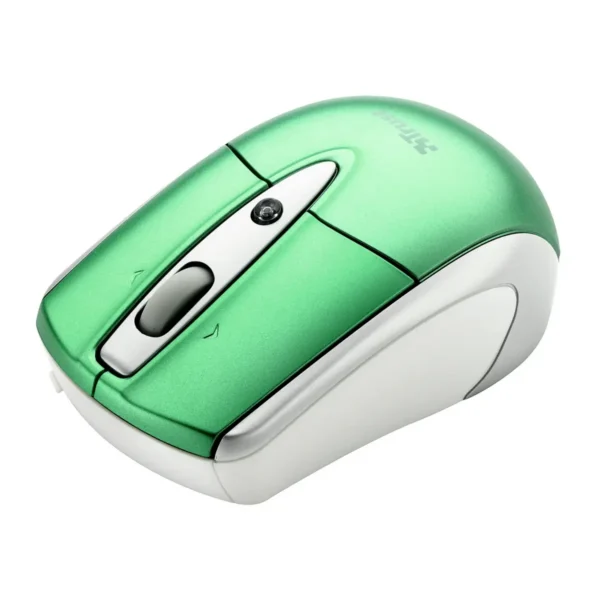 Trust Retractable Laser Mini for Mac – Green mouse USB Type-A 1600 DPI